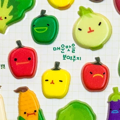 Gambar Kiddy Fun Funny Stiker Food Collection - Mix