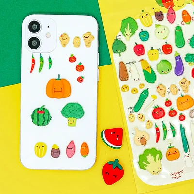 Gambar Kiddy Fun Funny Stiker Food Collection - Mix