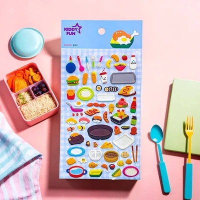 Gambar Kiddy Fun Funny Stiker Lunch Box - Mix