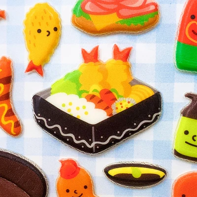 Gambar Kiddy Fun Funny Stiker Lunch Box - Mix