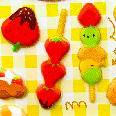 Gambar Kiddy Fun Funny Stiker Dessert Box - Mix