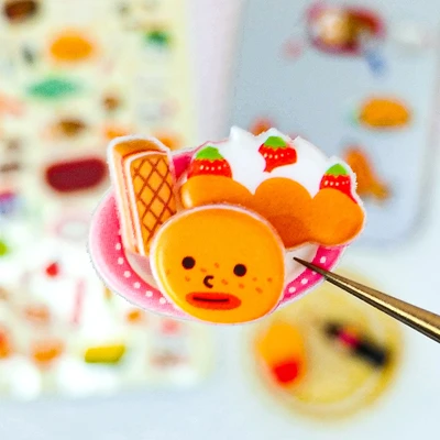 Gambar Kiddy Fun Funny Stiker Dessert Box - Mix