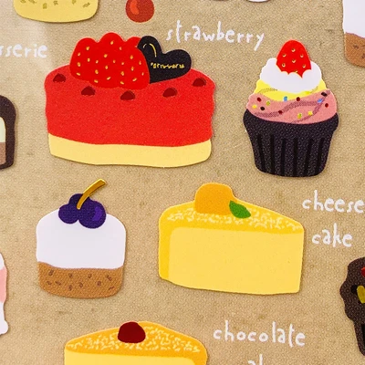 Gambar Kiddy Fun Funny Stiker Patisserie - Mix