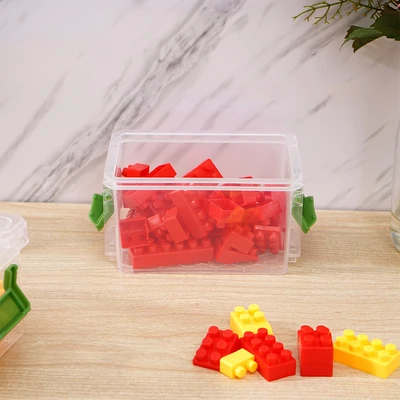 Gambar Stora Kotak Penyimpanan Stackable Mini 12.2x8.2x12.6 cm Set 2 pcs