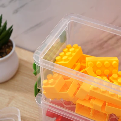 Gambar Stora Kotak Penyimpanan Stackable Mini 12.2x8.2x12.6 cm Set 2 pcs