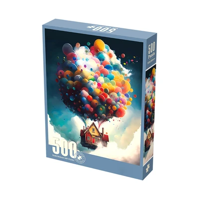 Gambar Kiddy Fun Velvet Puzzle House Balon Set 500 Pcs - Mix