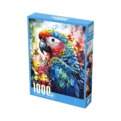 Gambar Kiddy Fun Velvet Puzzle Bird Set 1000 Pcs - Mix