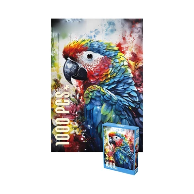 Gambar Kiddy Fun Velvet Puzzle Bird Set 1000 Pcs - Mix