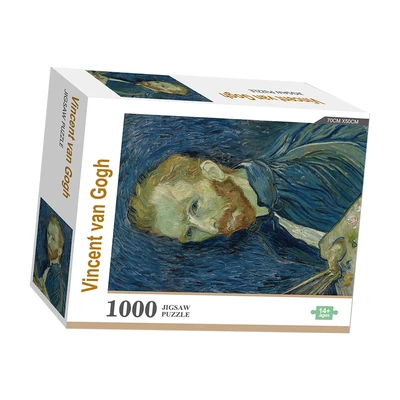 Gambar Kiddy Fun Vincent Van Gogh Puzzle Set 1000 Pcs - Mix