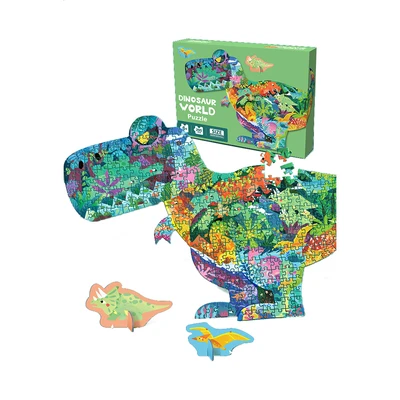 Gambar Kiddy Fun Dino World Puzzle Set 295 Pcs - Mix