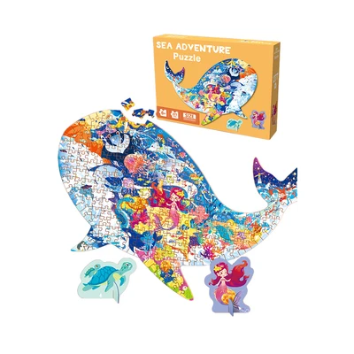 Gambar Kiddy Fun Sea Adventure Puzzle Set 277 Pcs - Mix