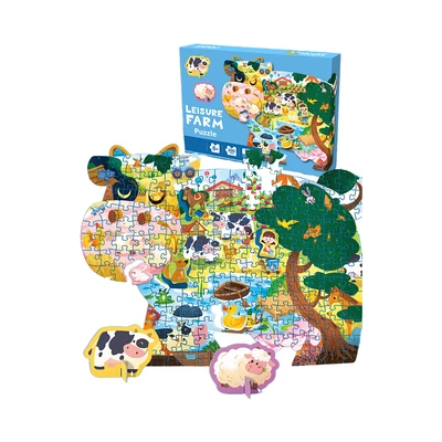 Gambar Kiddy Fun Leisure Farm Puzzle 200 Pcs - Mix
