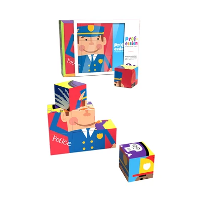 Gambar Kiddy Fun Puzzle Profession 6 In 1 - Mix