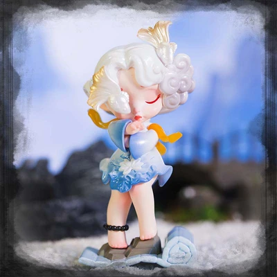 Gambar Toy City Minifigure Laura Mystical Book Random