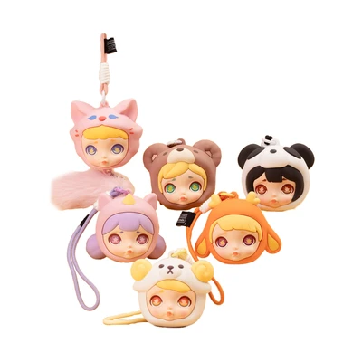 Gambar Toy City Gantungan Kunci Pouch Laura Animal Random