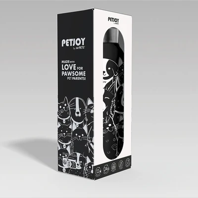 Gambar M-Pets Petjoy Botol Vacuum Flask Stainless Steel 500 ml - Hitam/Putih