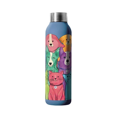 Gambar M-Pets Petjoy Botol Vacuum Flask Stainless Steel Colorful 500 ml - Mix