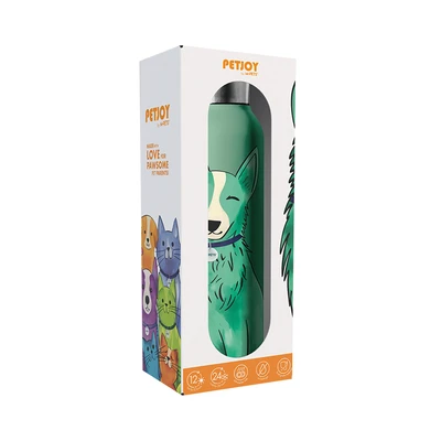 Gambar M-Pets Petjoy Botol Vacuum Flask Stainless Steel 500 ml - Hijau