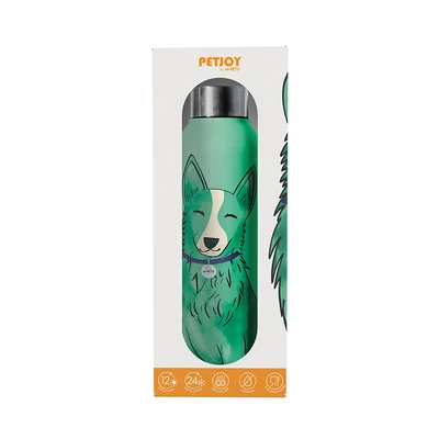 Gambar M-Pets Petjoy Botol Vacuum Flask Stainless Steel 500 ml - Hijau