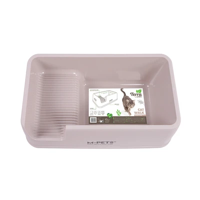 Gambar M-Pets Terra Toilet Kucing Desert Sand