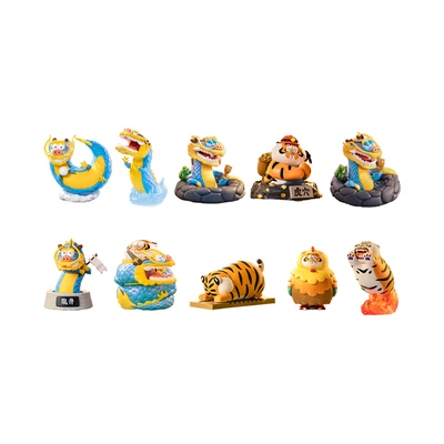 Gambar Funism Alex The Fat Tiger Minifigure Long Teng Hu Yue Random