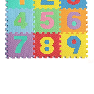 Gambar Little Giggles Karpet Puzzle Number Set 10 Pcs - Mix