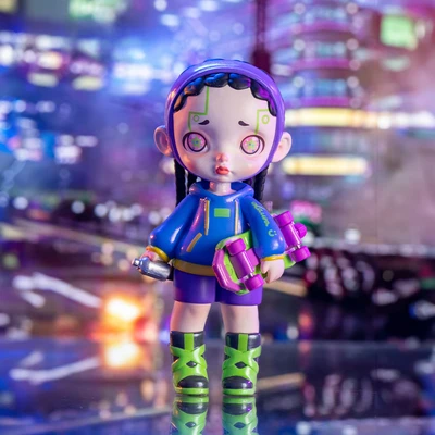Gambar Kiddy Fun Minifigure Laura Cyberpunk Random