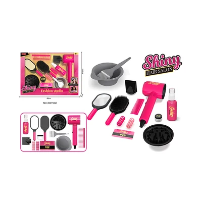 Gambar Pretty Missy Set Salon Hair Dryer & Sisir - Pink/hitam