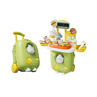 Gambar Pretty Missy Playset Playhouse Medical Rabbit Suitcase - Hijau