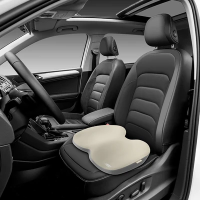 Gambar Skechers Soft Young Bantal Alas Duduk Mobil - Krem