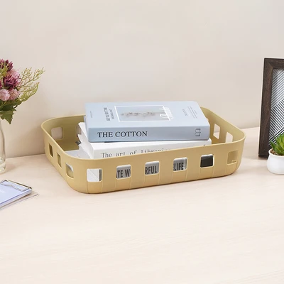 Gambar Stora Concept Keranjang Penyimpanan Rectangle 38.3x26.6x7.7 cm - Cokelat