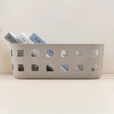 Gambar Stora Concept Keranjang Penyimpanan Rectangle 38.3x26.6x14 cm - Abu-Abu