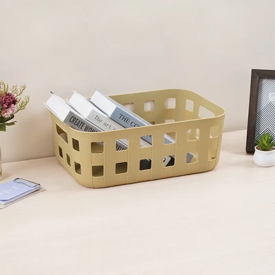 Gambar Stora Concept Keranjang Penyimpanan Rectangle 38.3x26.6x14 cm - Cokelat