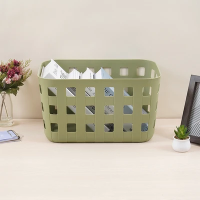 Gambar Stora Concept Keranjang Penyimpanan Rectangle 38.3x26.6x21.5 cm - Hijau