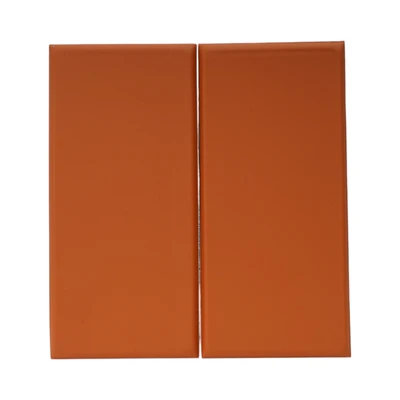 Gambar Forhom Stiker Dinding Foam & PU 23x49 cm - Cokelat Bata
