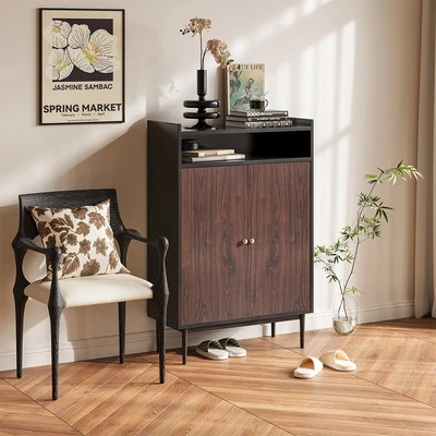 Gambar Forhom Stiker Dinding & Furnitur Dark Oak 45x300 cm - Cokelat Tua