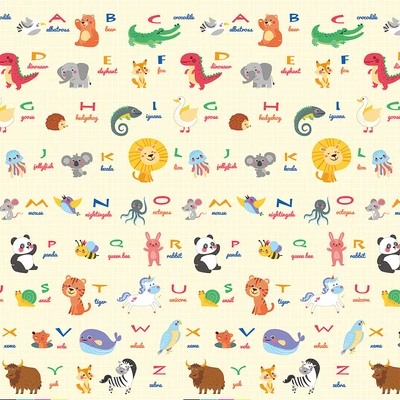 Gambar Little Giggles Karpet Playmat Lipat Alphbeth Random