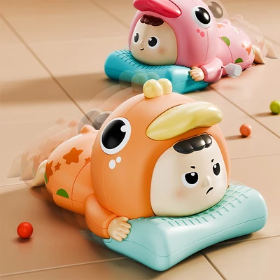 Gambar Kiddy Fun Minifigure Windup Crawling Doll Random