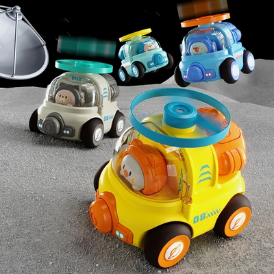 Gambar Kiddy Fun Inertia Whistle Eject Fly Saucer Random