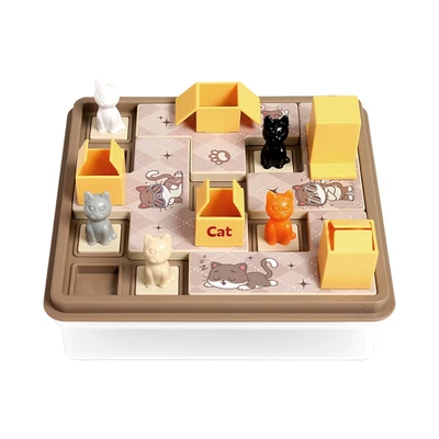 Gambar Kiddy Fun Playset Puzzle Board Game - Cokelat