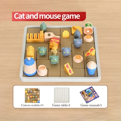 Gambar Kiddy Fun Playset Cat & Mouse Game - Mix