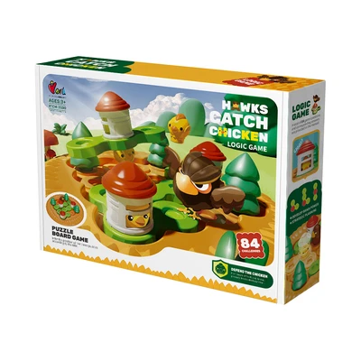 Gambar Kiddy Fun Playset Hawks Catch Chicken - Mix
