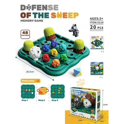 Gambar Kiddy Fun Playset Defense Of The Sheep - Mix