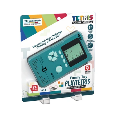Gambar Kiddy Fun Playtetris Handheld Game Console 3625 Random