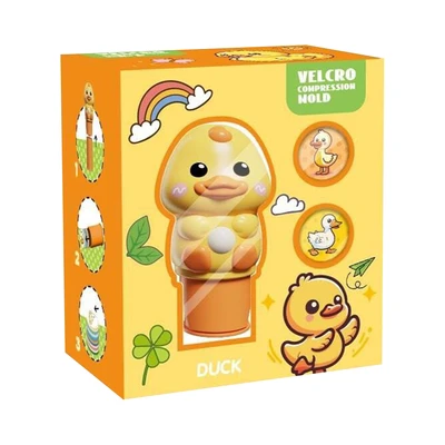 Gambar Kiddy Fun Magic Seal Sticker Duck Set 100 Pcs - Kuning