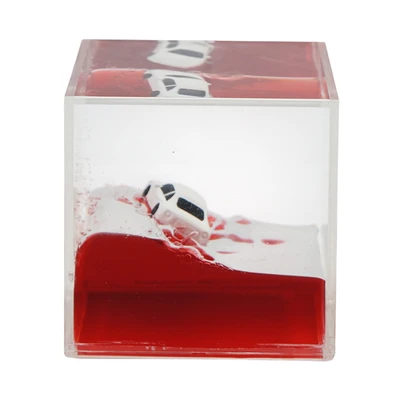 Gambar Otto Klasse Ornamen Dashboard Mobil Float Car - Merah
