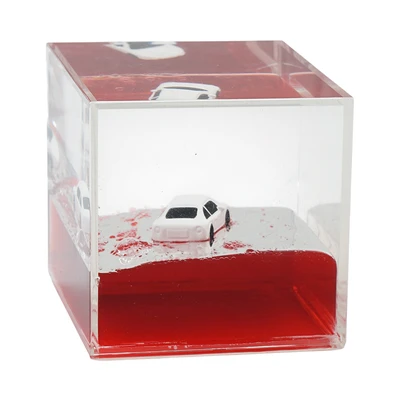 Gambar Otto Klasse Ornamen Dashboard Mobil Float Car - Merah