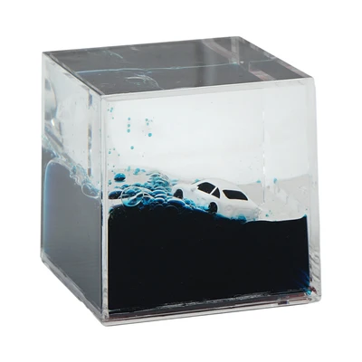 Gambar Otto Klasse Ornamen Dashboard Mobil Float Car - Biru