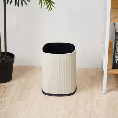 Gambar Stora Doric Tempat Sampah Plastik Square 10 Liter - Putih