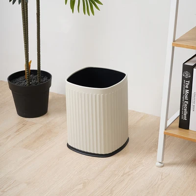 Gambar Stora Doric Tempat Sampah Plastik Square 10 Liter - Putih